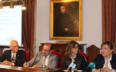 George Greenia donates the economic amount of the XXIII International Prize Grupo Compostela-Xunta de Galicia to the Institute for Pilgrimage Studies of William & Mary