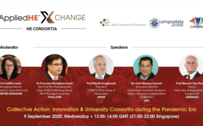 The CGU collaborates in the organisation of the AppliedHE Xchange Consortia webinar