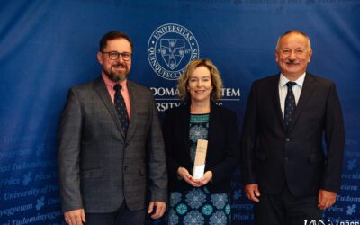 The University of Pécs wins the EAIE Award for Excellence in Internationalisation