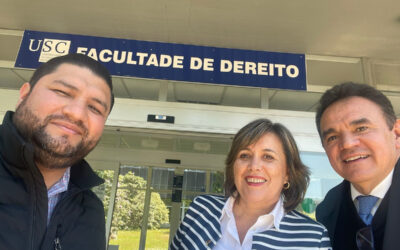 The University of La Salle Morelia, México, visits the Compostela Group of Universities